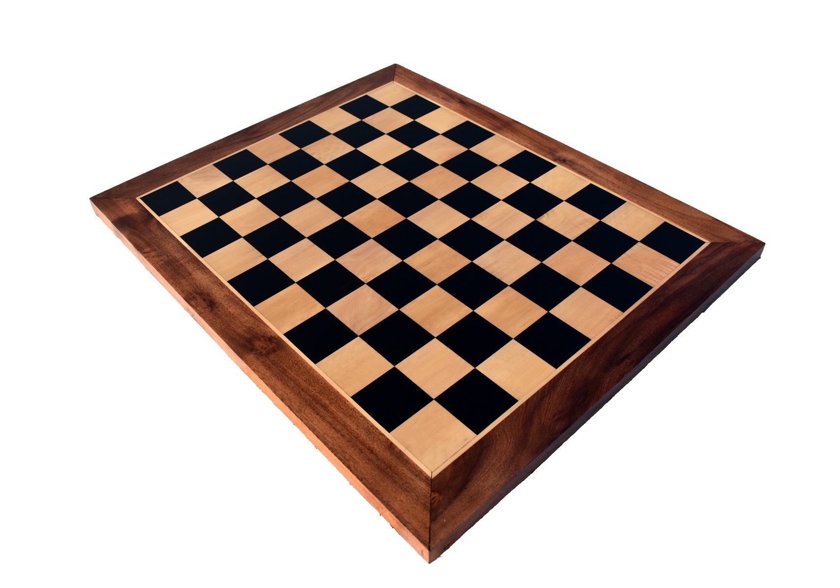 Capablanca Burmese Rosewood Edition Wooden Tournament Chess Board
