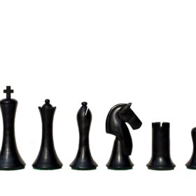 Ulbrich Series Chess Pieces Boxwood & Ebonized 3.75" King-1788