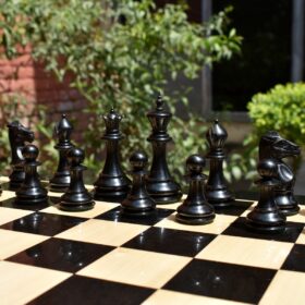 Legend Series Chess Pieces Boxwood & Ebony 4.25" King-2740