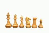 Legend Series Chess Pieces Boxwood & Ebony 4.25" King-0