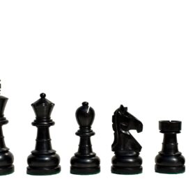 The Marvelous Series Chess Pieces Boxwood & Ebonized 3.25" King-1822