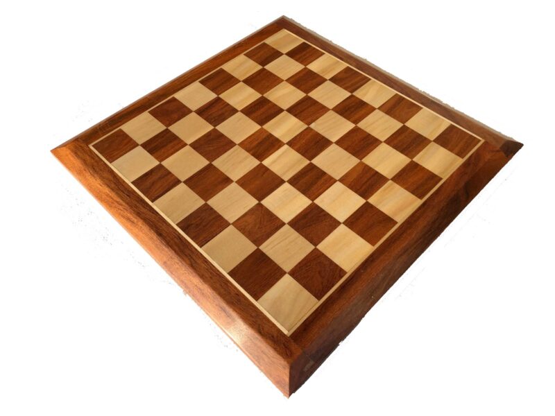 The Beveled Series Chess Board Maple & Acacia-0