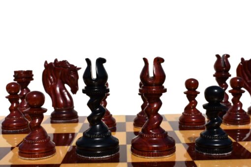 The Goliath Series Chess Pieces Ebony & padauk Prestige 4.5" King-4770