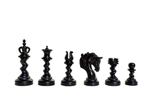 The Goliath Series Chess Pieces Ebony & padauk Prestige 4.5" King-4761