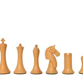 Ulbrich Series Chess Pieces Boxwood & Ebony 3.75" King-5094