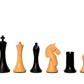 Ulbrich Series Chess Pieces Boxwood & Ebony 3.75" King-5095