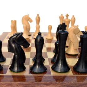 Ulbrich Series Chess Pieces Boxwood & Ebony 3.75" King-5100