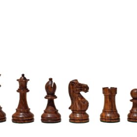 Oxford Staunton Chess Pieces Boxwood & Sheesham 3.75" King-5582