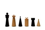 Art Deco Series Chess Pieces 3.5" King-0