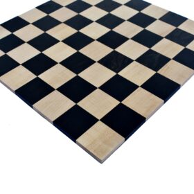 Exclusive Rolling Series Chess Board Canadian Maple & Ebony Wood.-5777