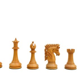 Utgard Castle Series Chess Pieces Bowood & African Padauk 4.4" King-6140