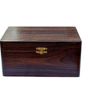 Rosewood Chess Storage Box for 3.5" to 4.25" Chess pieces-0