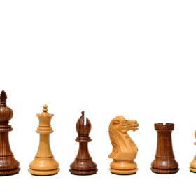 The Royal Knight Staunton Chess Pieces 4" King -0