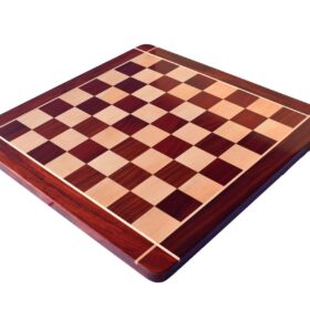 Cross Corner Series Chess Board Canadian Maple & African padauk 2" Square-0