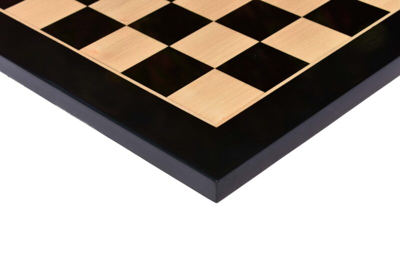 Tournament Series Maple & Ebony Luxury Chess Board-0