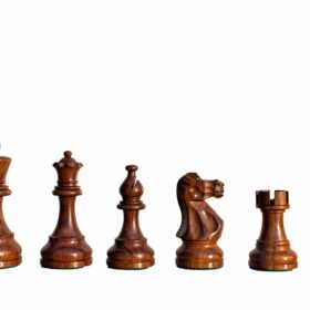 The American Series Chess Pieces Boxwood & Sheesham 3.75" King-6821