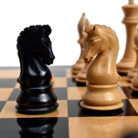 Imperial Series Chess Pieces Boxwood & Ebony 3" King-7006