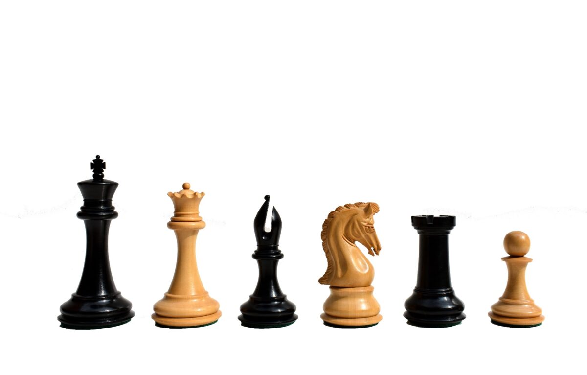 Imperial Series Chess Pieces Boxwood & Ebony 3" King-6993