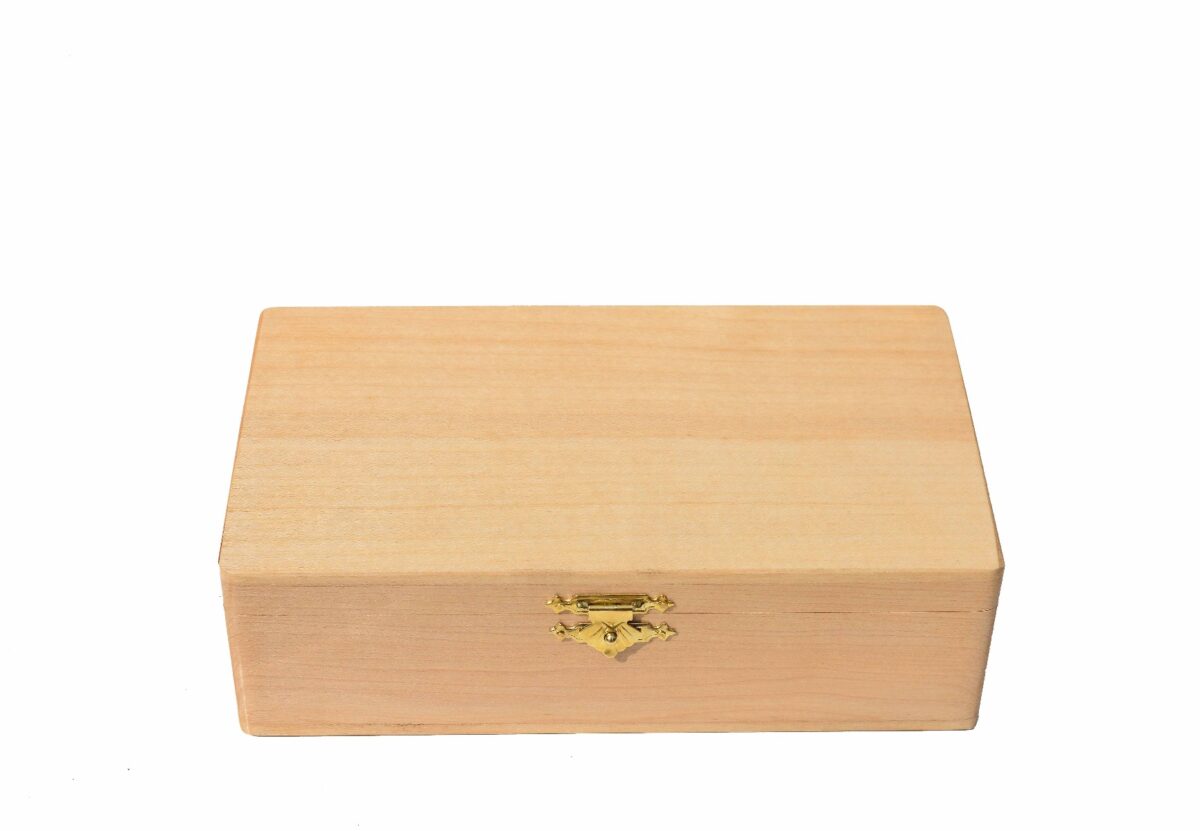 Chess Storage Box Canadian Maple Wood 3.5" King to 4.25" King -7351