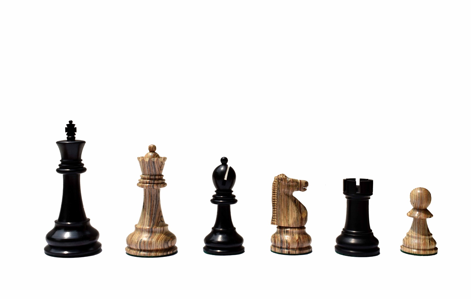 1972 Fischer popular Spassky Championship Series Chess Pieces Set – Boxwood & Ebonised Boxwood