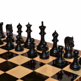 St Joseph Series chess pieces Boxwood & Ebony 4.25" King -7945