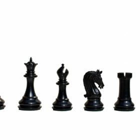 St Joseph Series chess pieces Boxwood & Ebony 4.25" King -7940