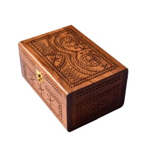 Designer chess pieces luxury storage Box Sheesham wood for 3.5" to 4.25" chess pieces-0