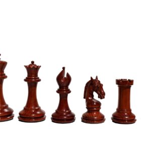 The sheffield Series chess pieces Boxwood & Padauk 4.4" King-8349