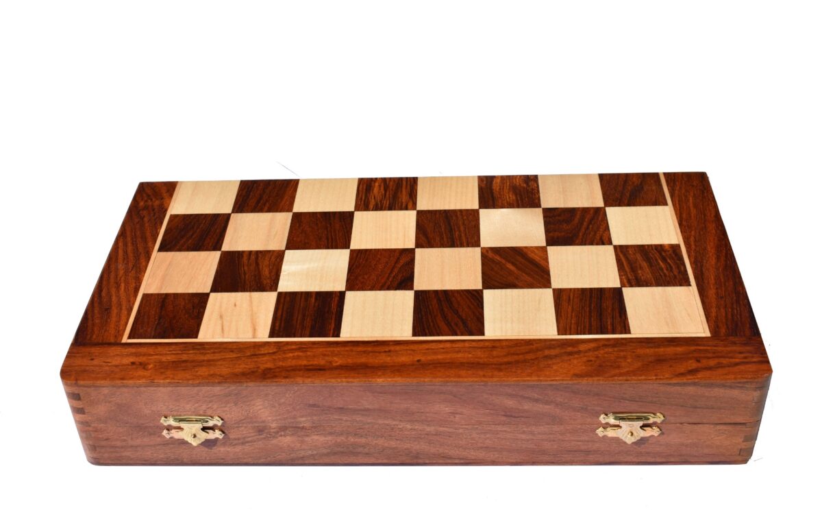 Artistic Champion Series chess set Boxwood & Ebonized 3.75" King with 18" Chess Board-8419