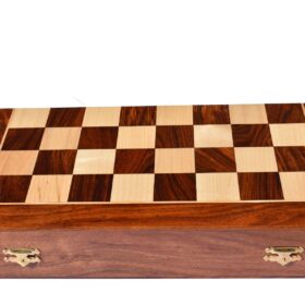 Artistic Champion Series chess set Boxwood & Ebonized 3.75" King with 18" Chess Board-8419