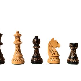 Artistic Champion Series chess pieces Boxwood & Ebonized 3.75" King -0