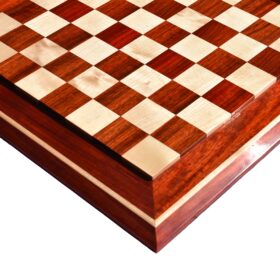 Elite Signature Series Luxury Chess Board Maple & Padauk 2" Square-0