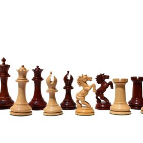 Special Edition Kohinoor Series Chess Pieces Boxwood & Padauk 5" King -8616