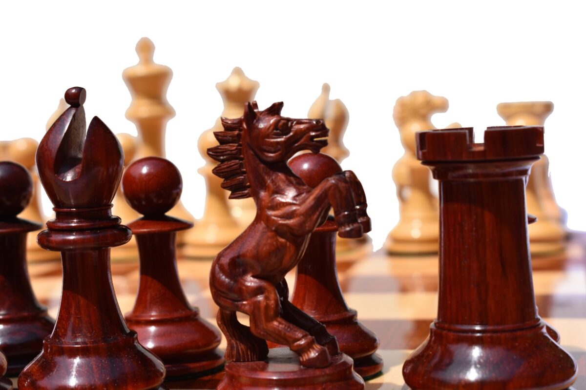 Special Edition Kohinoor Series Chess Pieces Boxwood & Padauk 5" King -8629