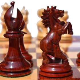 Special Edition Kohinoor Series Chess Pieces Boxwood & Padauk 5" King -8630